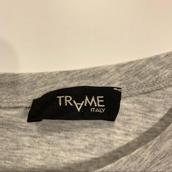 Trame Italy unique design ruffle sleeves tee shirt - Picture 4 of 8